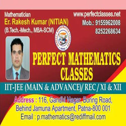 Perfect Mathematics Classes in Boring Road, Patna