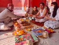 Pandit Vinay Ji in Narayan Chua, Gaya