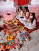 Pandit Vinay Ji in Narayan Chua, Gaya