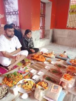 Pandit Vinay Ji in Narayan Chua, Gaya