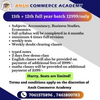 Ansh Commerce Academy in Boring Road, Patna