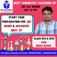 Er RK Anand Chemistry Classes in Boring Road, Patna